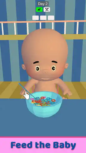 Play Baby Care and Dressup: Girls Game, Color by Number as an online game Baby Care and Dressup: Girls Game, Color by Number with UptoPlay