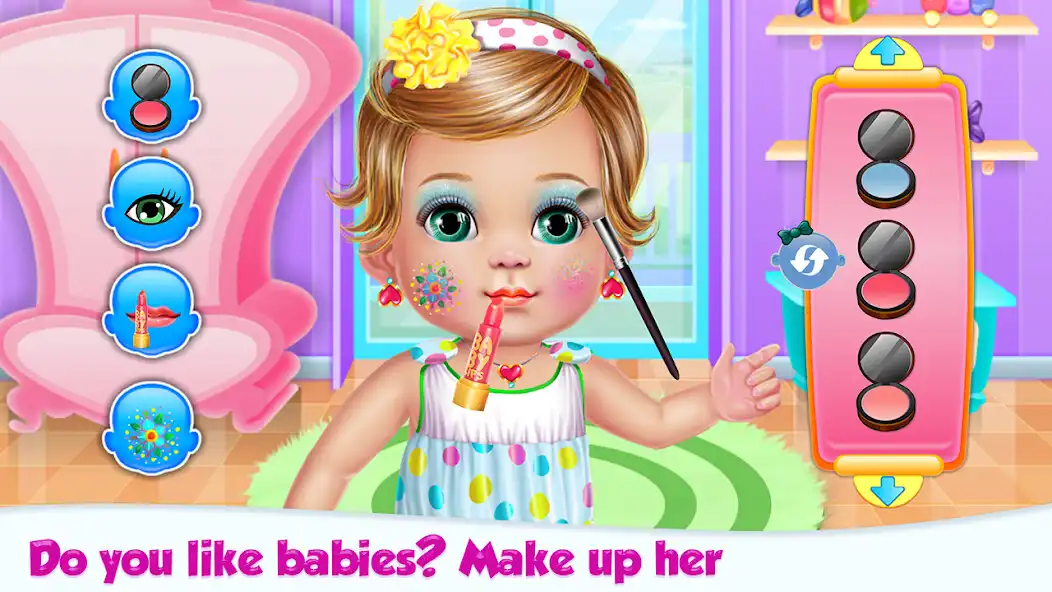 Play Baby Care and Make Up as an online game Baby Care and Make Up with UptoPlay