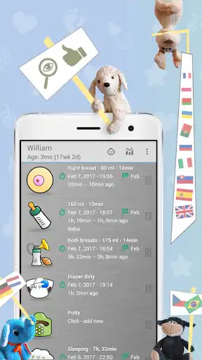 Play Baby Care  Tracker