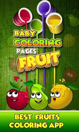 Play Baby Coloring Pages - Fruit