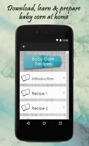 Play Baby Corn Recipes Guide as an online game Baby Corn Recipes Guide with UptoPlay