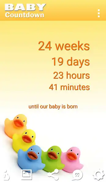 Play Baby Countdown - My Pregnancy as an online game Baby Countdown - My Pregnancy with UptoPlay