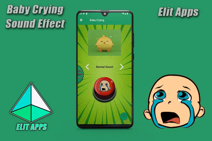Play Baby Crying Sound Effect as an online game Baby Crying Sound Effect with UptoPlay