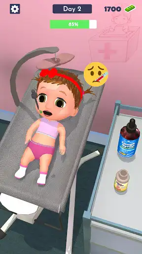 Play Baby Daycare - Babysitter & kids games as an online game Baby Daycare - Babysitter & kids games with UptoPlay