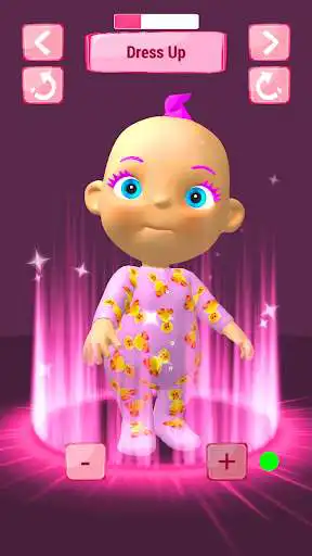 Play Baby Designer: My Talking Baby as an online game Baby Designer: My Talking Baby with UptoPlay