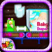 Free play online Baby Diaper Factory APK