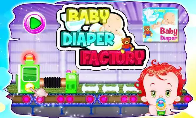 Play Baby Diaper Factory