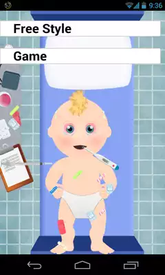 Play baby doctor game