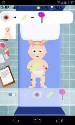 Play baby doctor game
