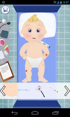 Play baby doctor game