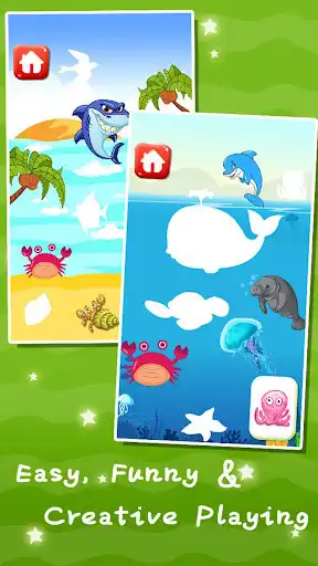 Play Baby educational stickers book - fun learning app as an online game Baby educational stickers book - fun learning app with UptoPlay