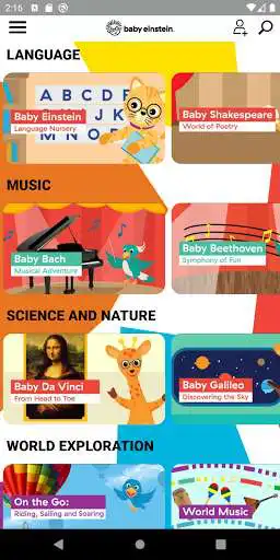 Play Baby Einstein as an online game Baby Einstein with UptoPlay