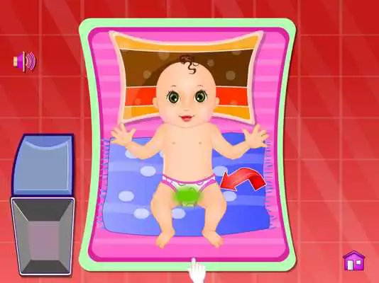 Play Baby feeding as an online game Baby feeding with UptoPlay