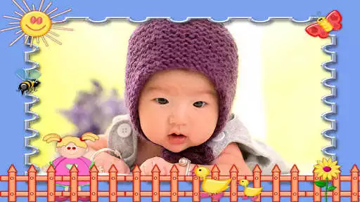 Play baby frames  photo montage as an online game baby frames  photo montage with UptoPlay