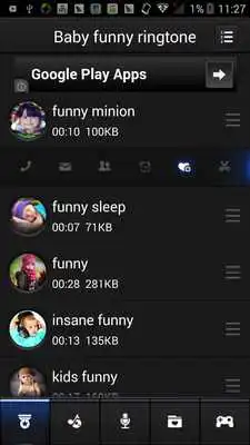 Play Baby Funny Ringtones