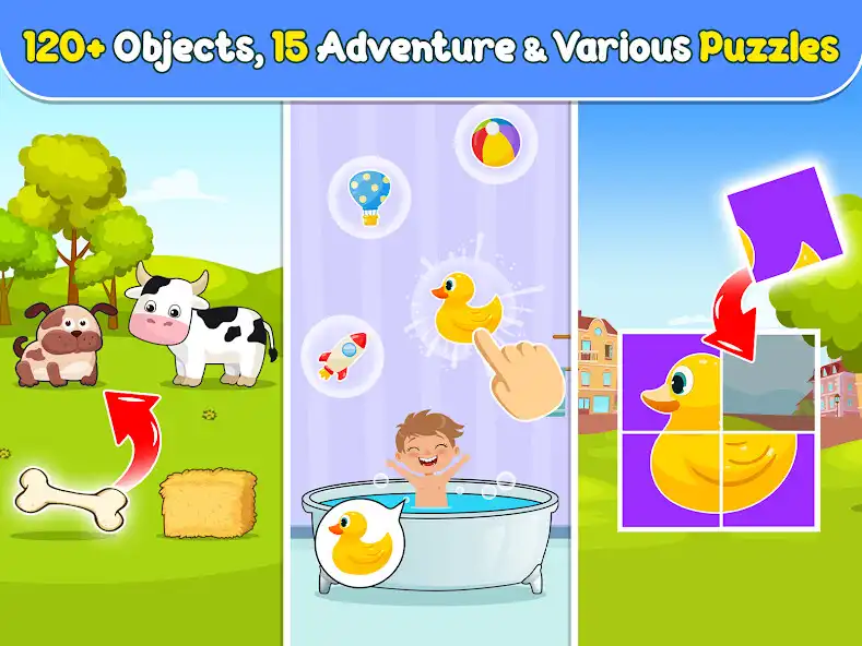 Play Baby Games: 2+ kids, toddlers  and enjoy Baby Games: 2+ kids, toddlers with UptoPlay