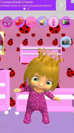 Play Baby Games - Babsy Girl 3D Fun as an online game Baby Games - Babsy Girl 3D Fun with UptoPlay