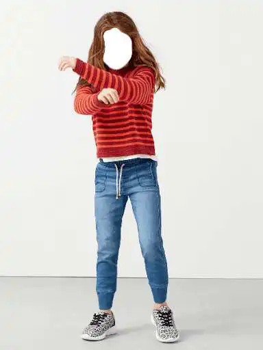 Play Baby Girls Jeans Camera Editor as an online game Baby Girls Jeans Camera Editor with UptoPlay