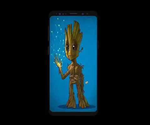 Play Baby Groot Wallpapers 4K