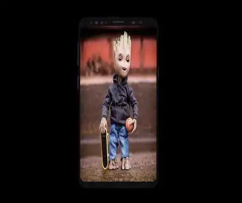 Play Baby Groot Wallpapers 4K