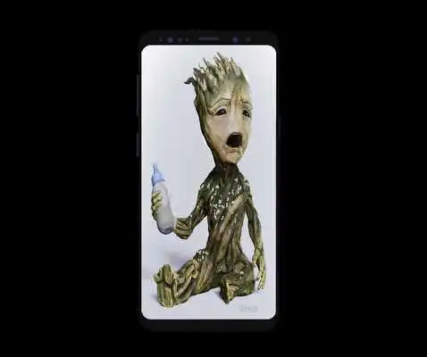 Play Baby Groot Wallpapers 4K