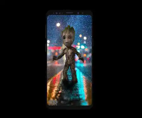 Play Baby Groot Wallpapers 4K