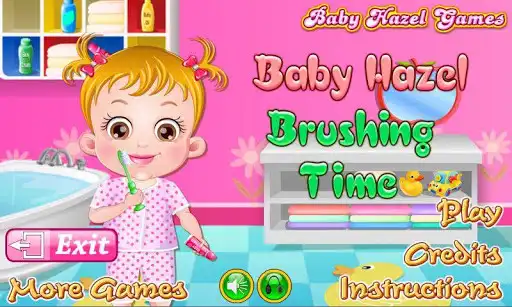 Play Baby Hazel Brushing Time