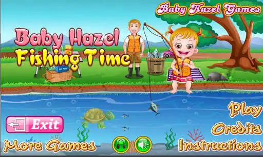 Play Baby Hazel Fishing Time