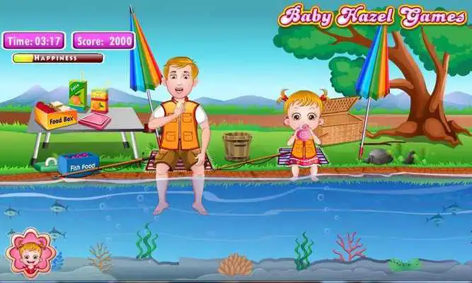 Play Baby Hazel Fishing Time