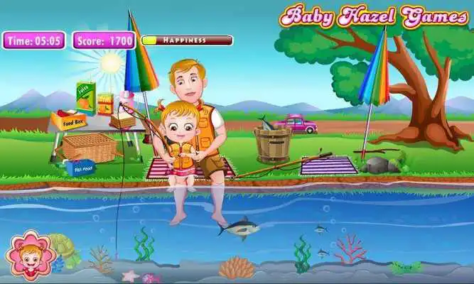 Play Baby Hazel Fishing Time