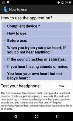 Play Baby Heartbeat Listener Play Baby Heartbeat Listener