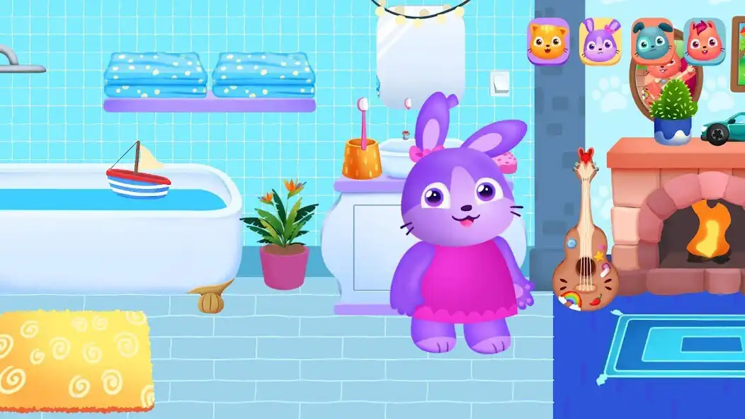 Play Baby House - Animal Dolls game  and enjoy Baby House - Animal Dolls game with UptoPlay