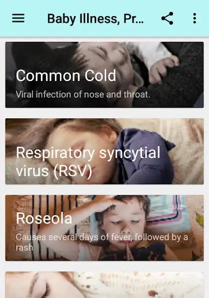 Play APK Baby Illness, Prevention, Cure  and enjoy Baby Illness, Prevention, Cure with UptoPlay com.lovelyAI.BabyIllnessPreventionCure