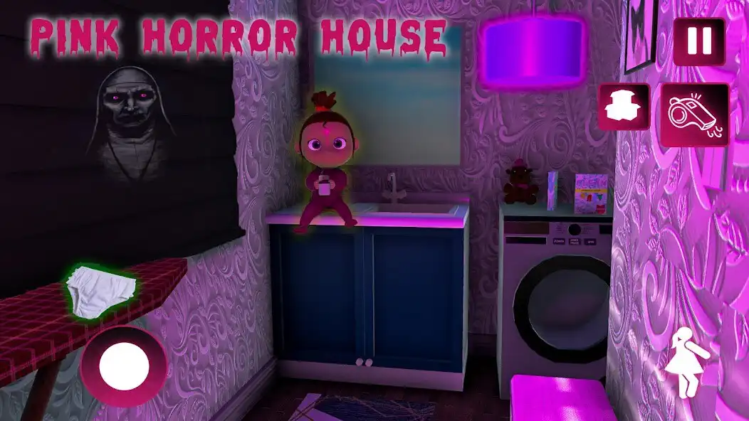 Play Baby in Pink Horror Games 3D as an online game Baby in Pink Horror Games 3D with UptoPlay