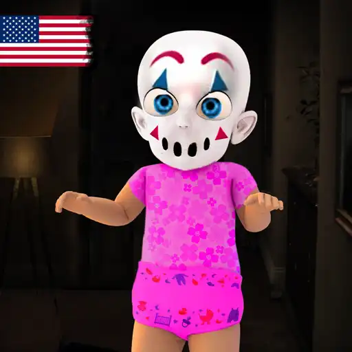 Play Baby in Pink Horror House Game APK