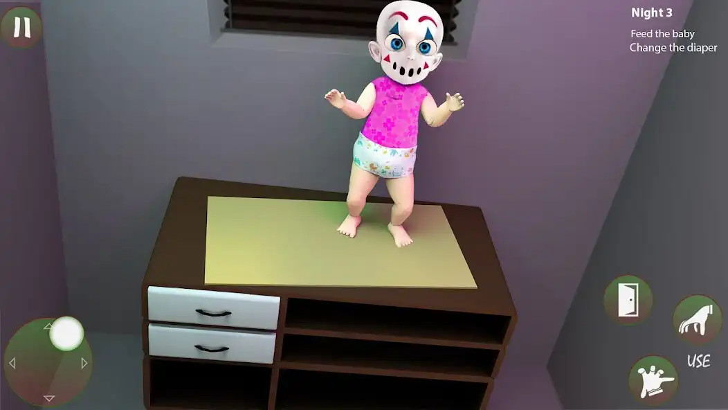 Play Baby in Pink Horror House Game  and enjoy Baby in Pink Horror House Game with UptoPlay