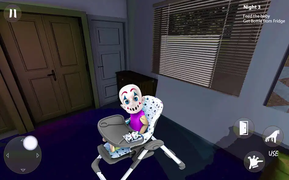 Play Baby in Pink Horror House Game as an online game Baby in Pink Horror House Game with UptoPlay