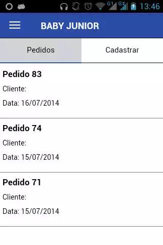 Play Baby Jr. Pedidos