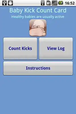 Play Baby Kick Count Card