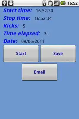 Play Baby Kick Count Card