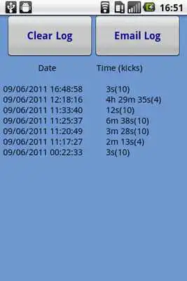 Play Baby Kick Count Card