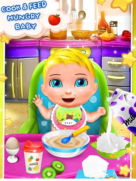 Play Baby Kids Care - Girls Game as an online game Baby Kids Care - Girls Game with UptoPlay
