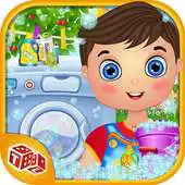 Free play online Baby Kids Laundry Time APK