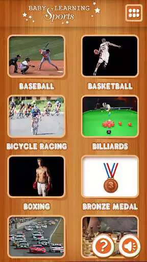 Play Baby learning Sports (Card)  and enjoy Baby learning Sports (Card) with UptoPlay