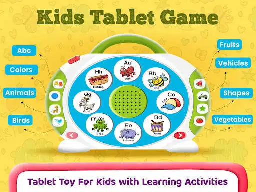 Play Baby Learning Tablet Toy Games as an online game Baby Learning Tablet Toy Games with UptoPlay