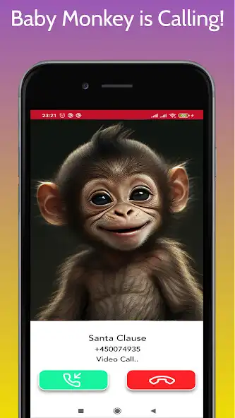 Play Baby Monkey Fake Video Call  and enjoy Baby Monkey Fake Video Call with UptoPlay
