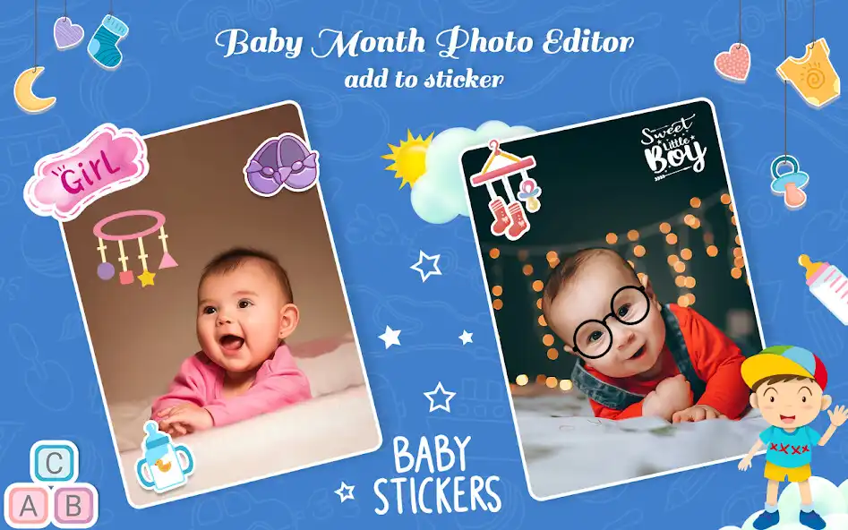 Play Baby Month Photo Editor  and enjoy Baby Month Photo Editor with UptoPlay