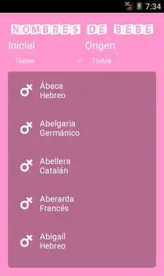 Play Baby Names Ideas Spanish