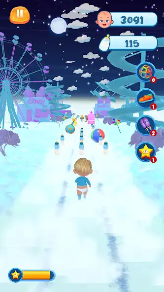 Play Baby Noah Runner as an online game Baby Noah Runner with UptoPlay