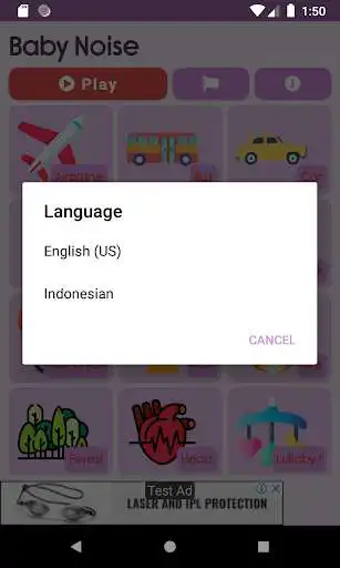 Play Baby Noise as an online game Baby Noise with UptoPlay